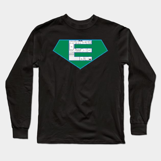 Electronic Engineer Long Sleeve T-Shirt by nghoangquang